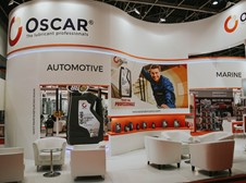 Oscar Lubricants Booth in Automechanika Dubai 2018